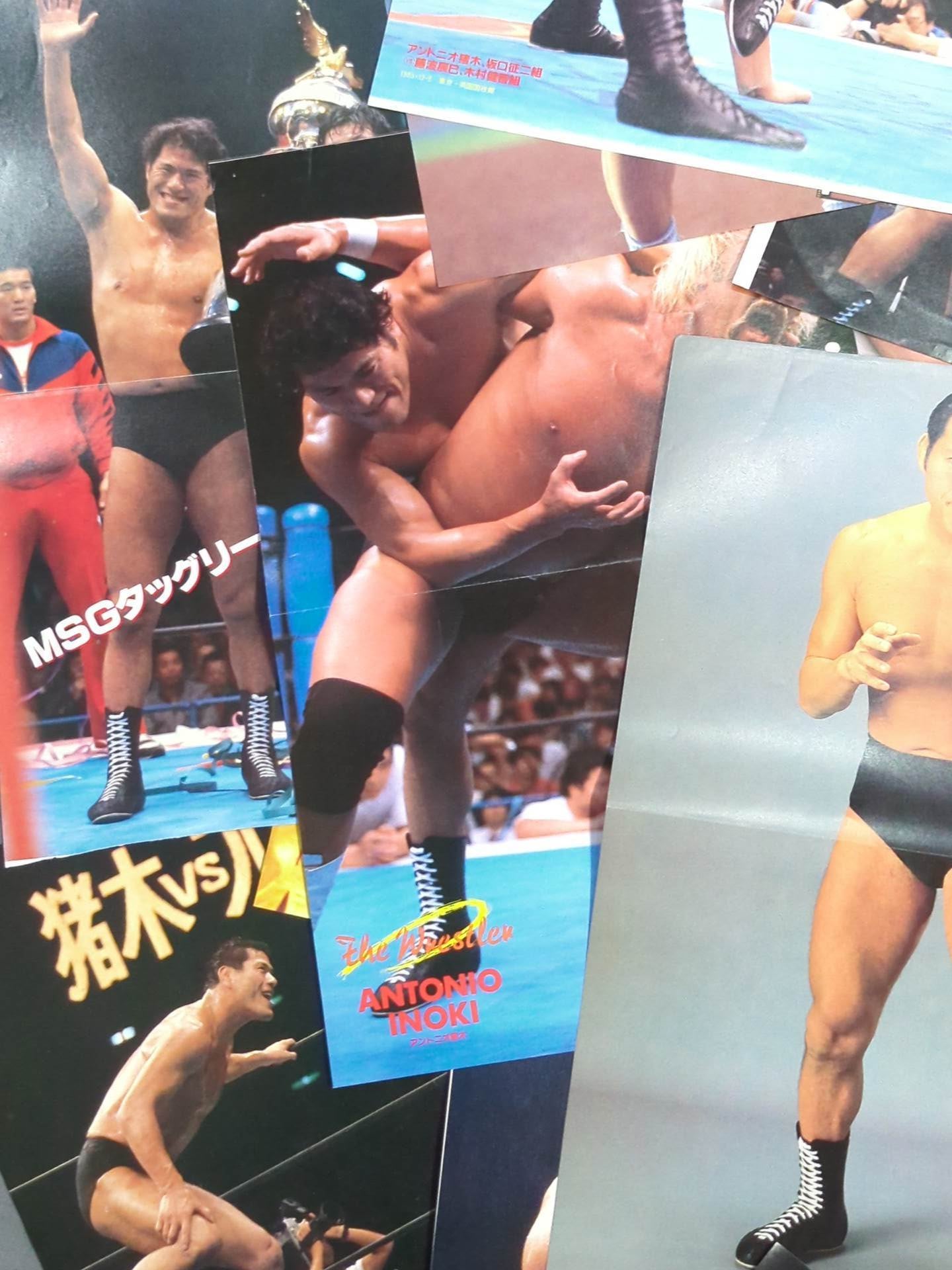Antonio Inoki Magazine Appendix Pin-Up Set