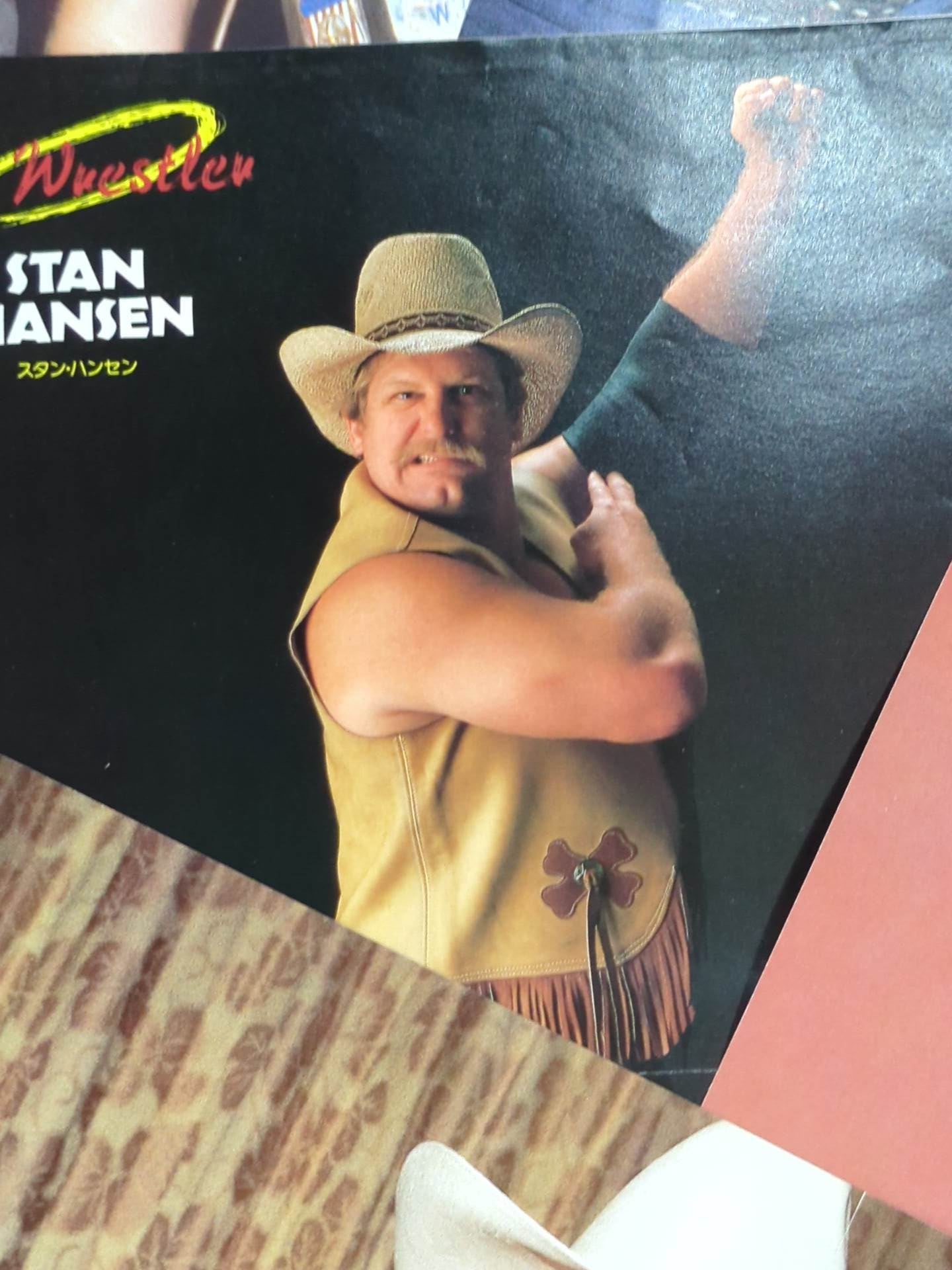 Stan Hansen Magazine Appendix Pin-Up Set
