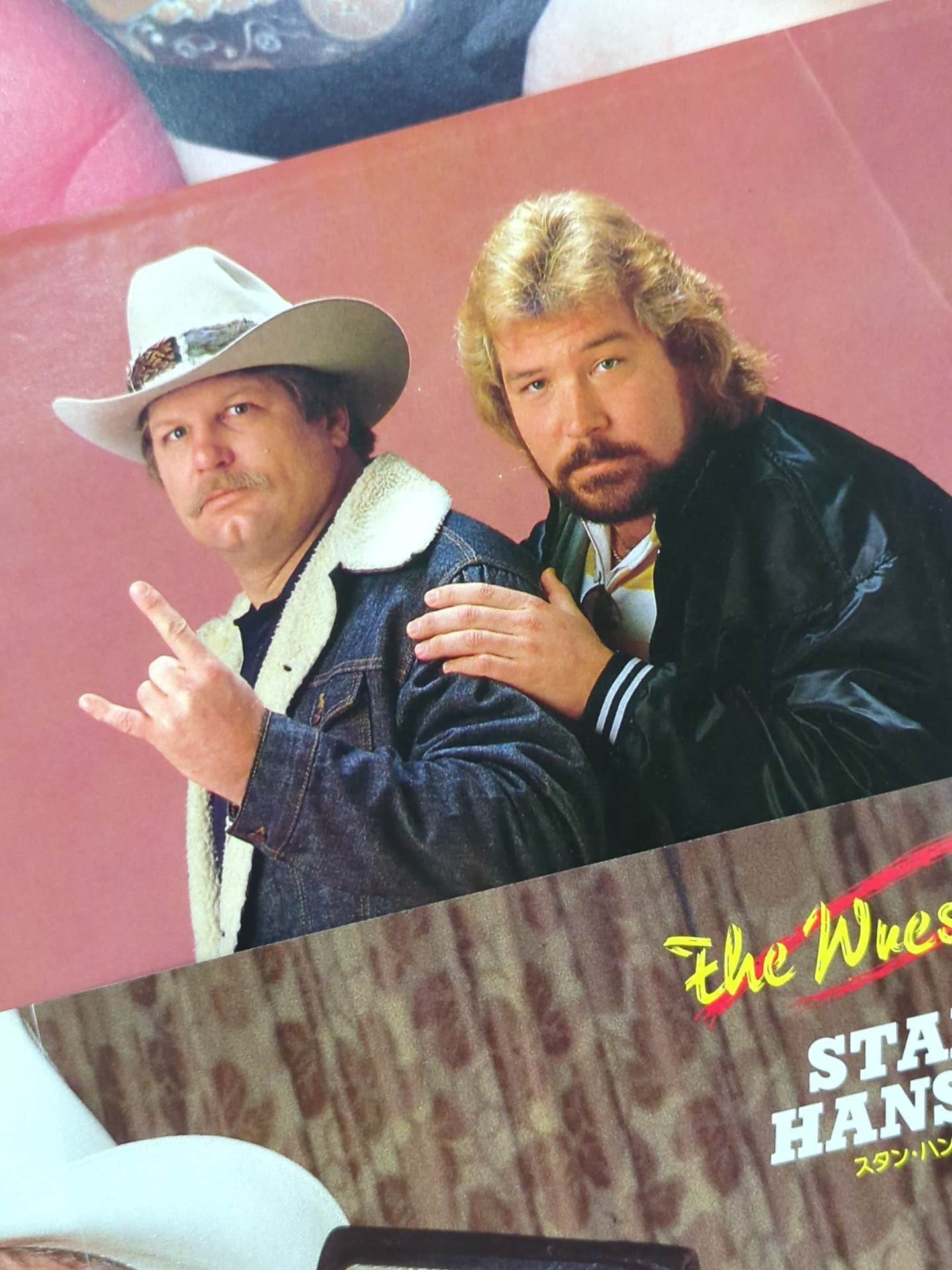 Stan Hansen Magazine Appendix Pin-Up Set