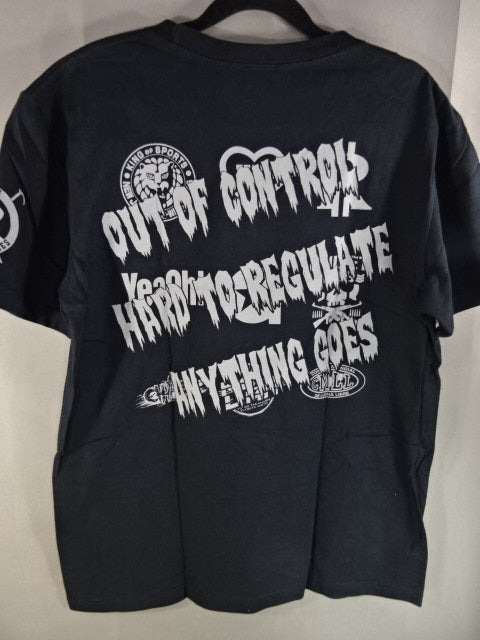 内藤哲也×ロス・インゴベルナブレス Tシャツ①(復刻版)