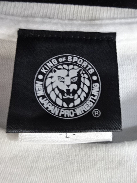BUSHI "EN SERIO" T-Shirt (2) (White× Black)