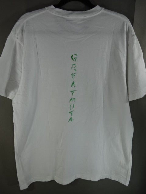 グレート・ムタ×HAOMING SPRAY ART Tシャツ①(ホワイト)
