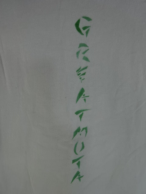 グレート・ムタ×HAOMING SPRAY ART Tシャツ①(ホワイト)