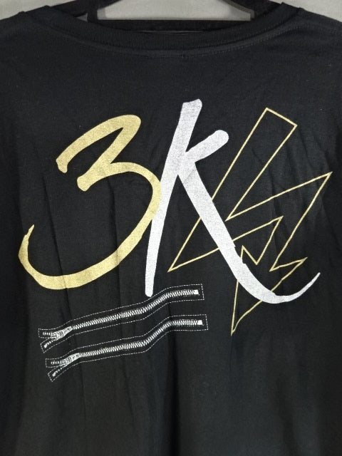 [3 fighters hand signed autograph ROPPONGI 3K T-Shirt (Black)