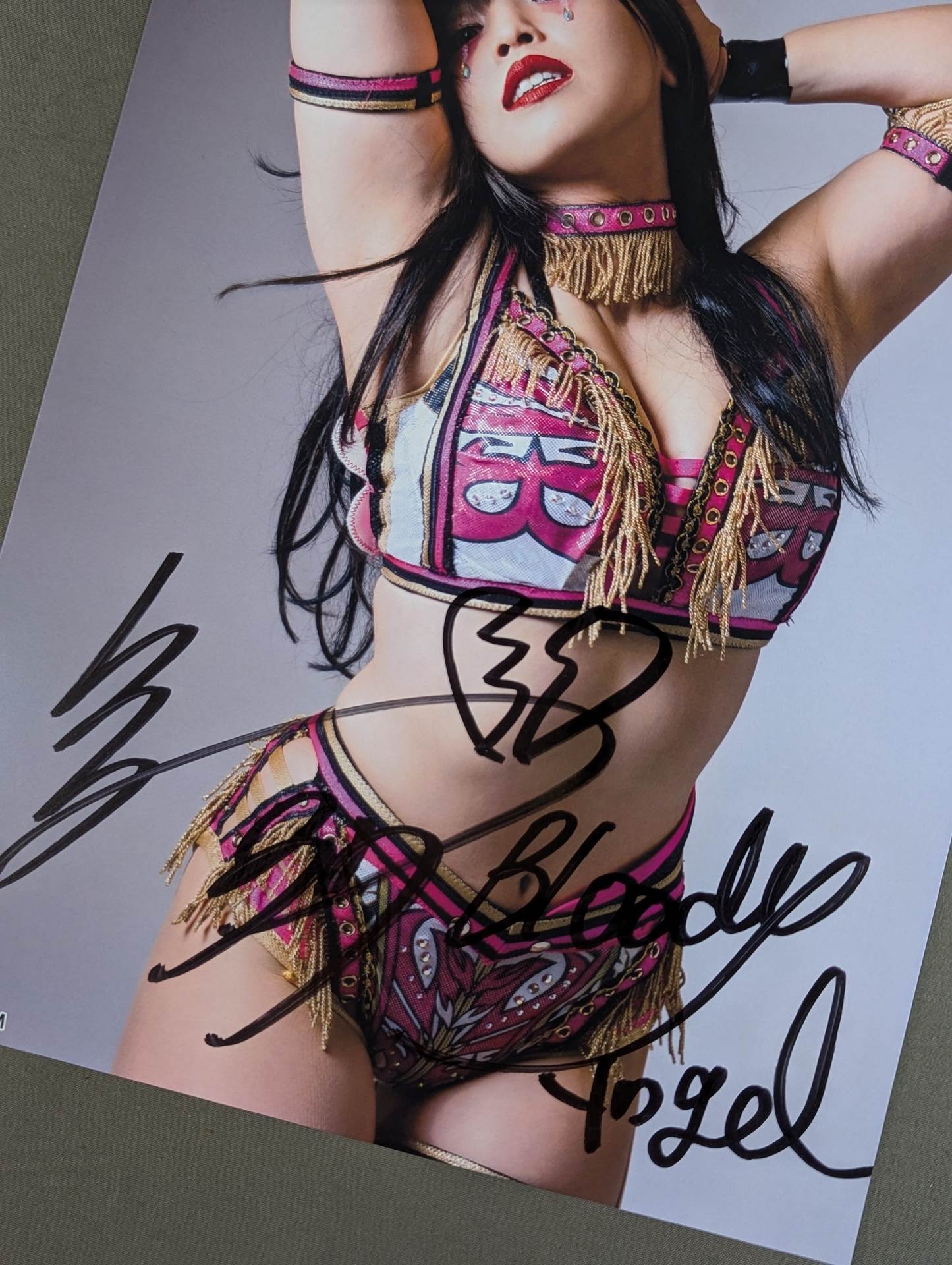Mina Shirakawa hand signed autograph Starda Pro-Photo (G-2)