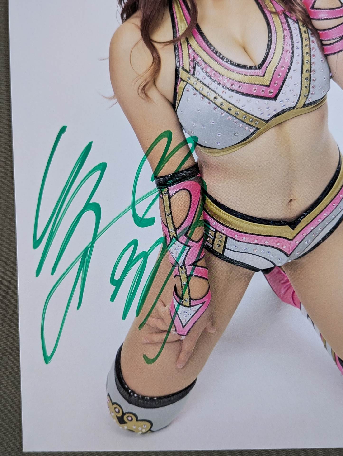白川未奈 直筆サイン入り スターダムポートレート(G-4)