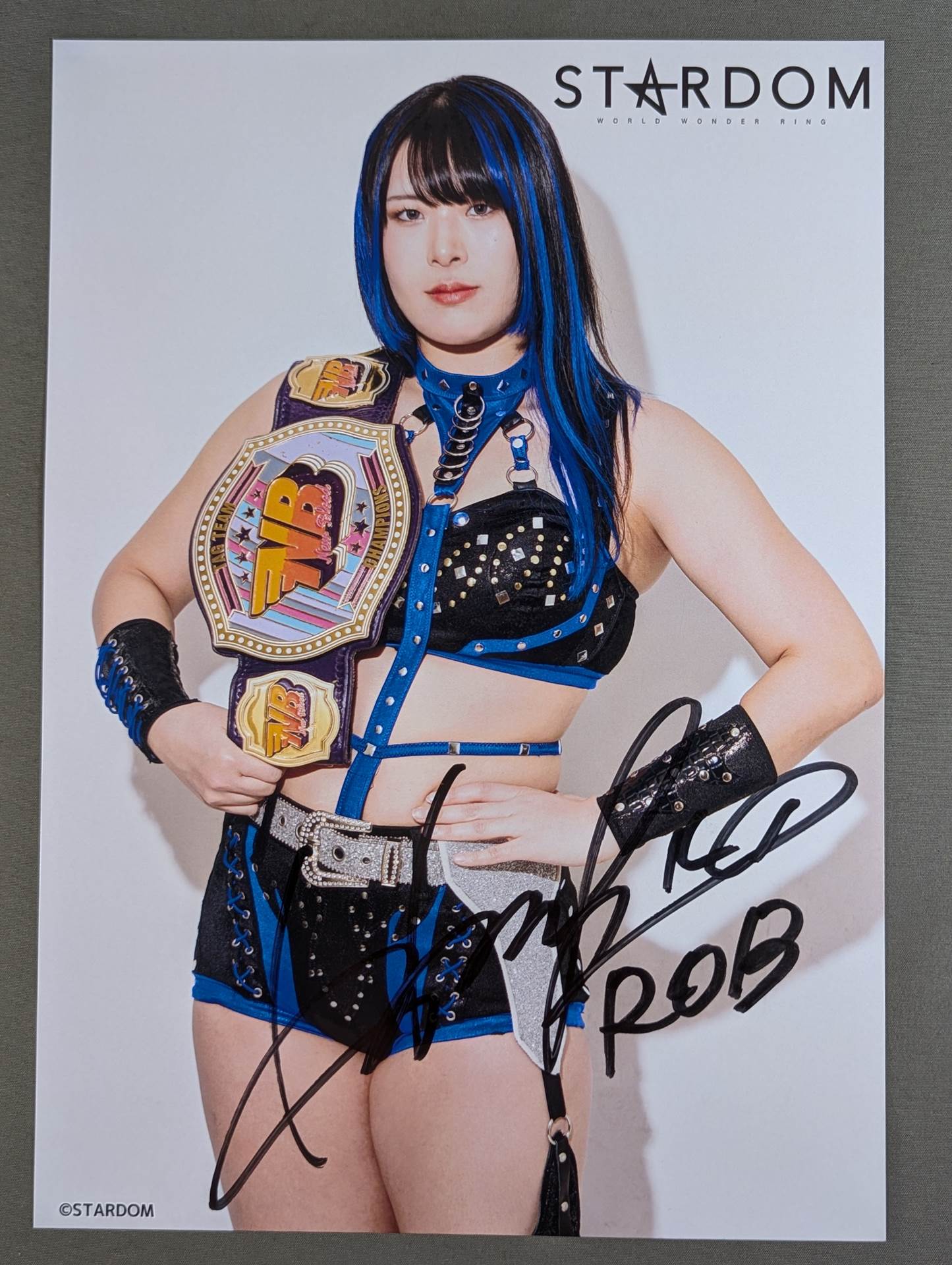 HANAKO hand signed autograph stardom Pro-Photo (A-3)