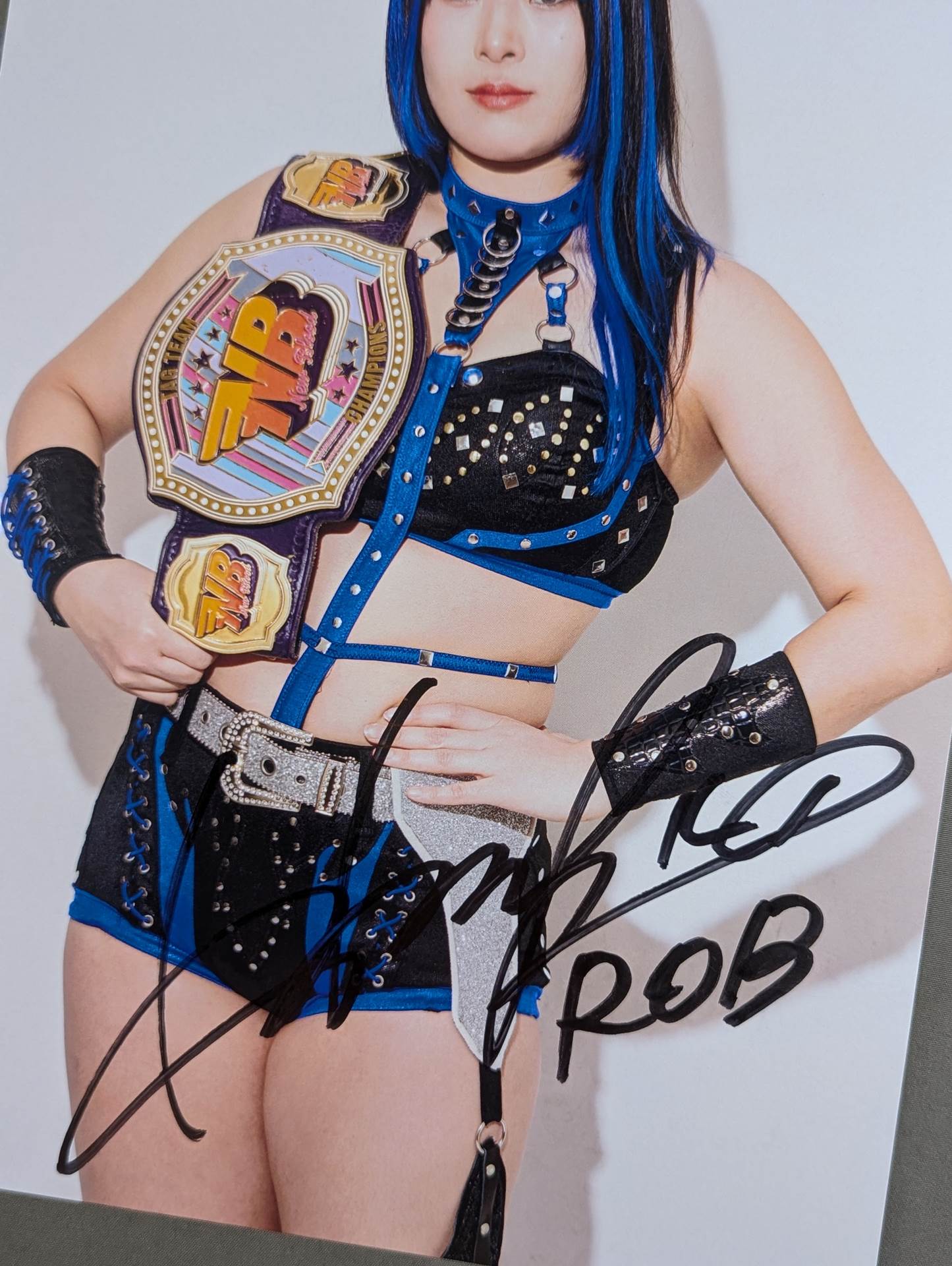 HANAKO hand signed autograph stardom Pro-Photo (A-3)
