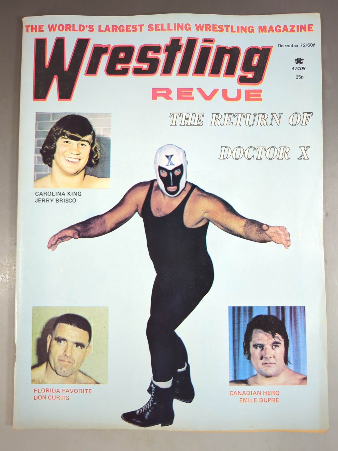 Wrestling REVUE December 1972 issue