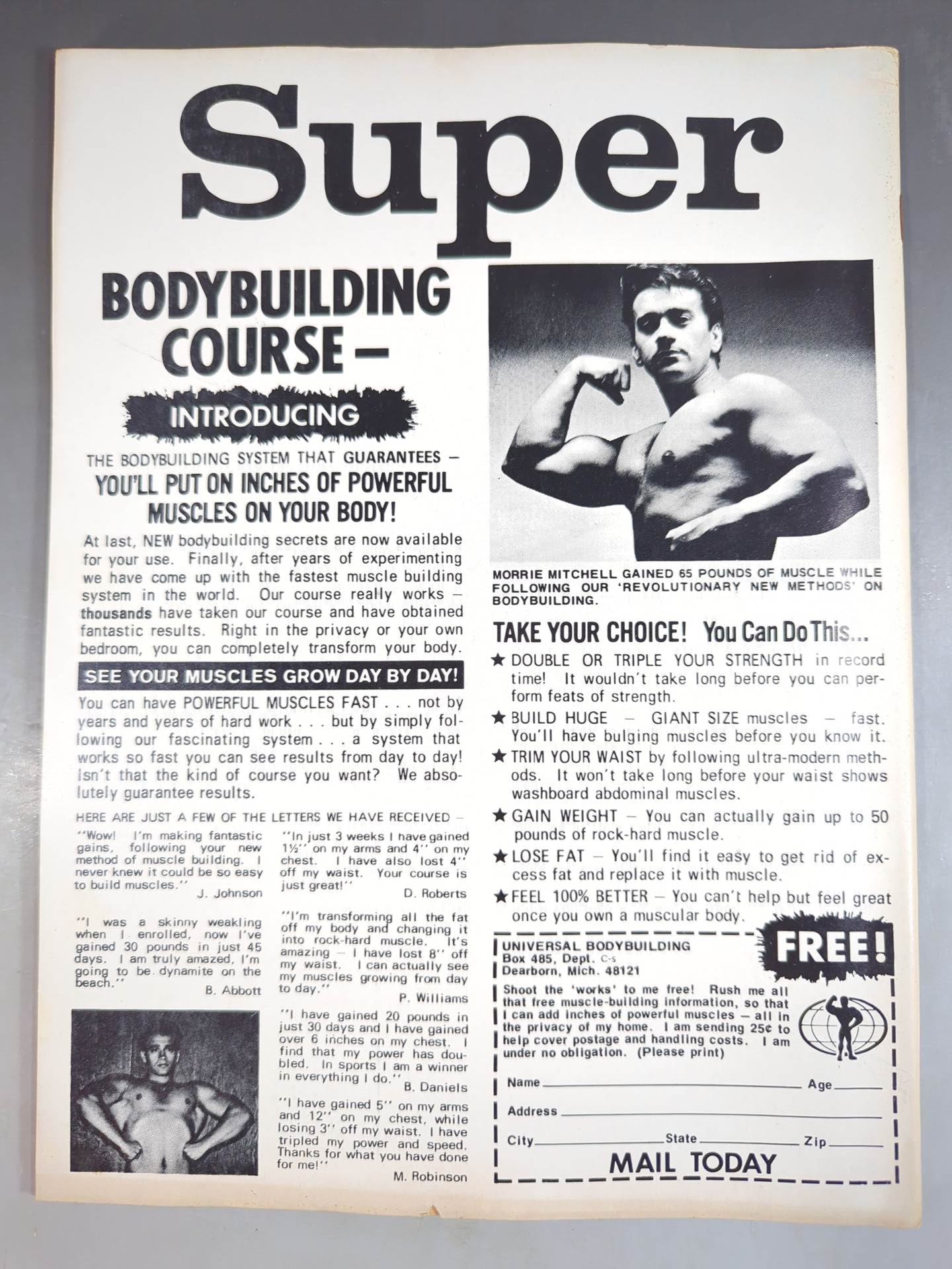Wrestling REVUE December 1972 issue