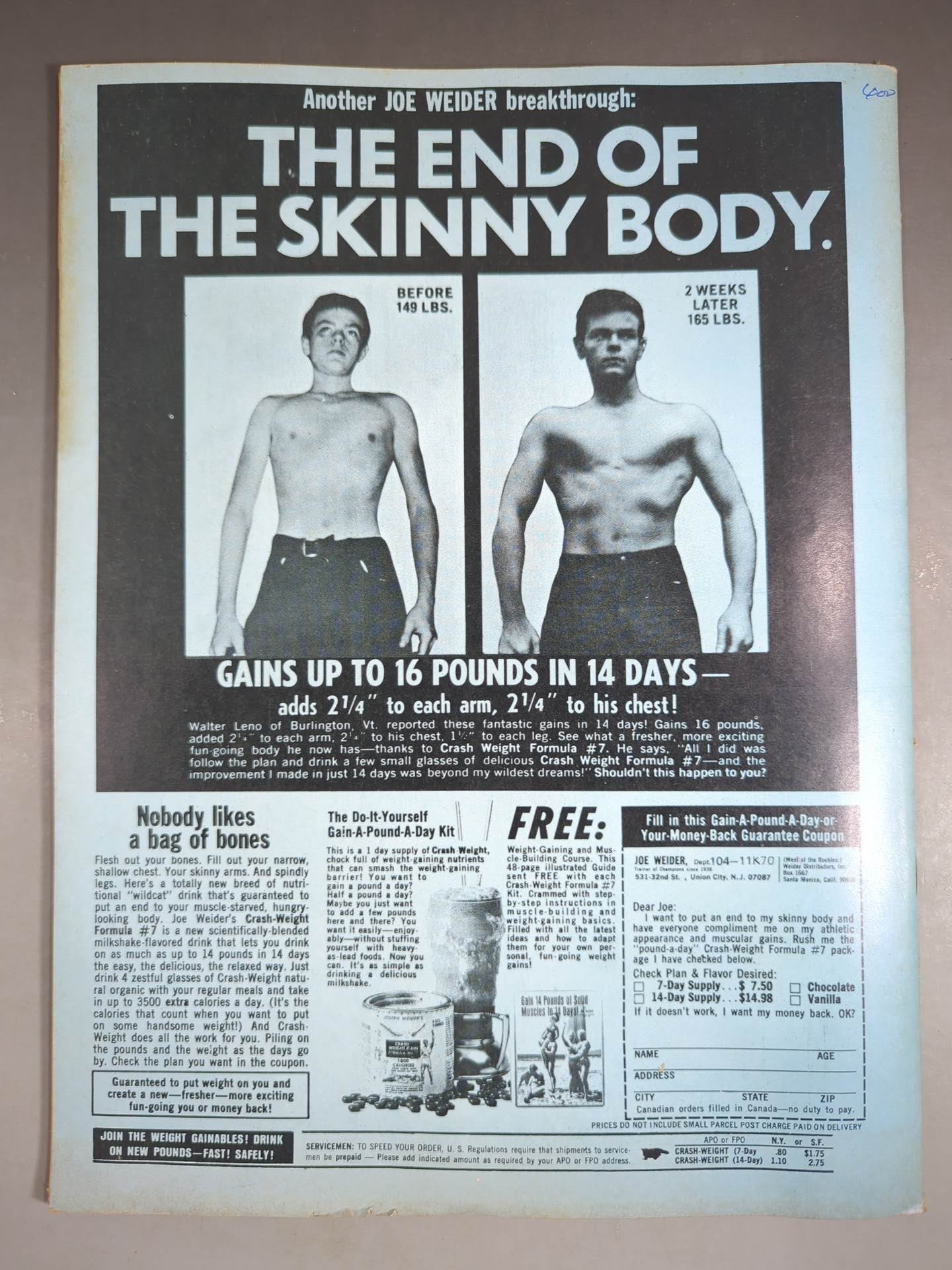 ★日本語解説付★Wrestling REVUE 1971年1月号