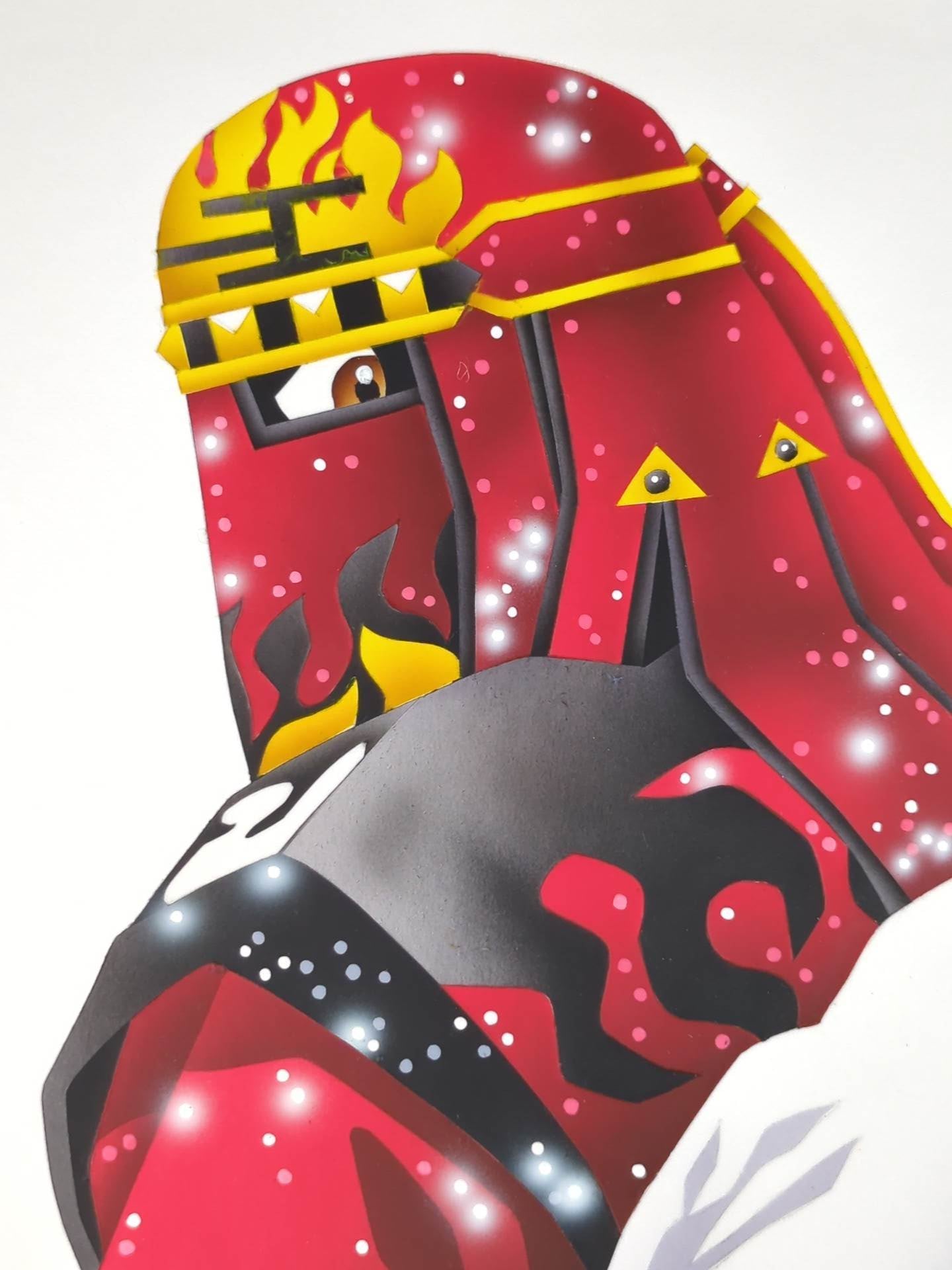★ Nagatoshi Sakai Original artwork ★ Antonio Inoki & Great Muta