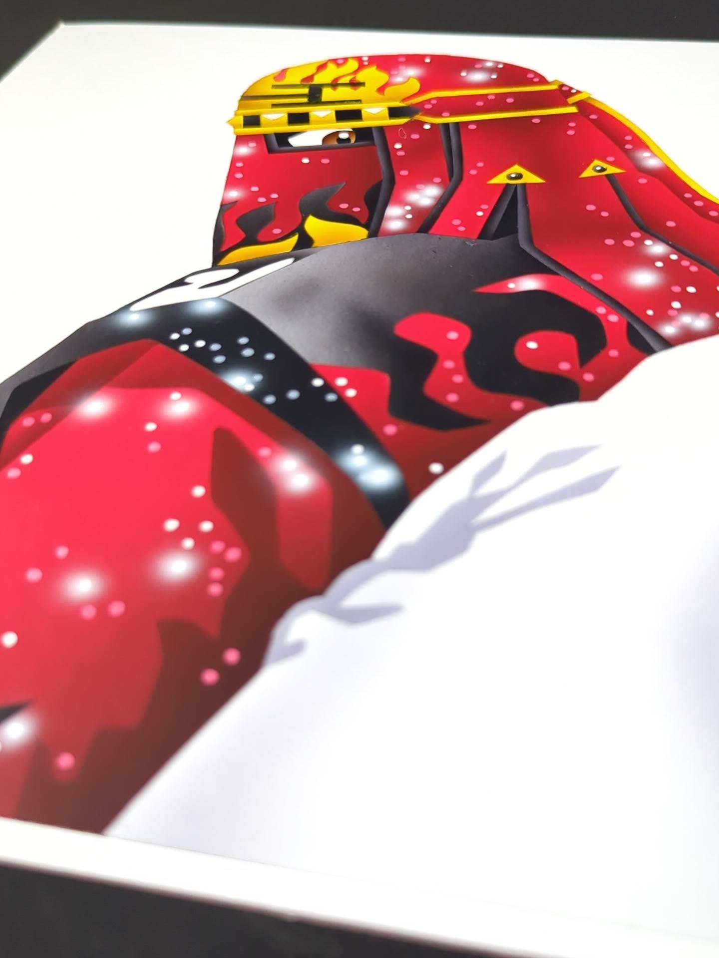 ★ Nagatoshi Sakai Original artwork ★ Antonio Inoki & Great Muta