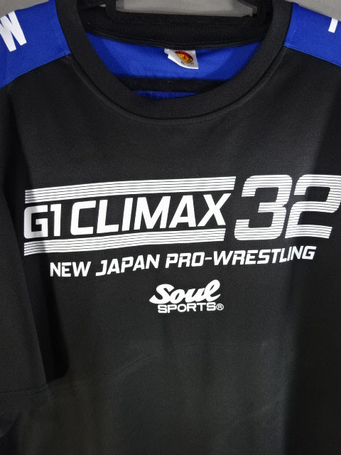 G1 CLIMAX 32 Games Commemorative SOUL SPORTS Dry T-Shirt