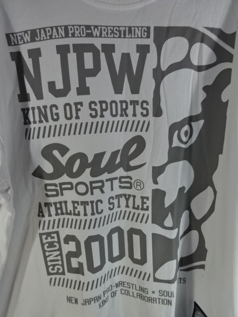 Lion Mark T-Shirt (7) (SOUL/White)