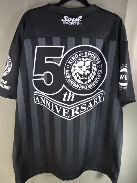 新日本プロレス 50周年記念 SOUL SPORTS レプリカレフェリーシャツ