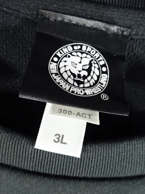 Lion Mark Dry T-Shirt (6) (Black)