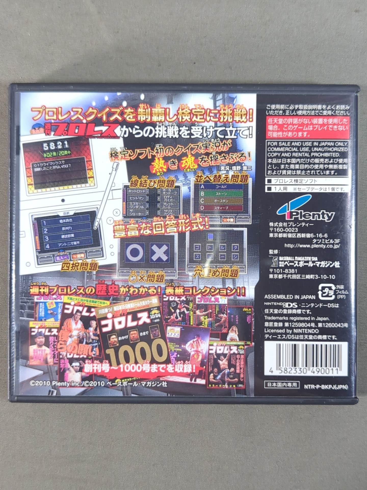 Pro Wrestling Test DS
