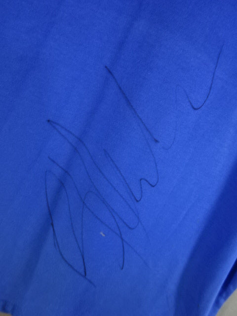 [2 fighters hand signed autograph 】Lion Mark NEWZEALAND T-Shirt