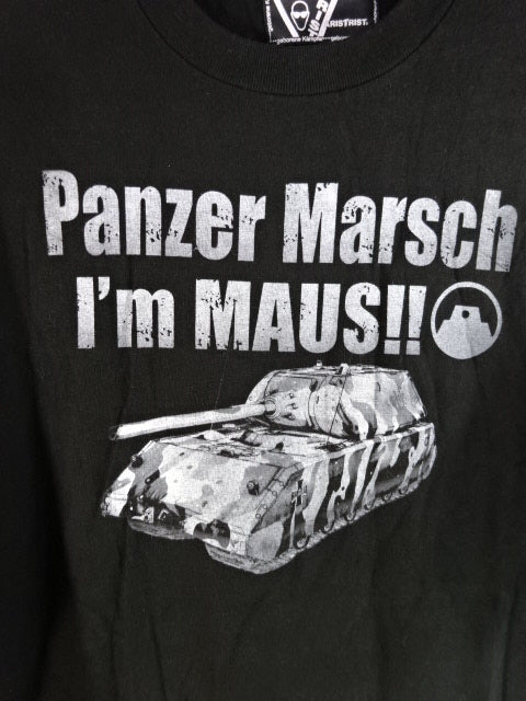 ARISTRIST AT× Girls & Panzer Collaboration Long Sleeve T-Shirt (1) (Black)