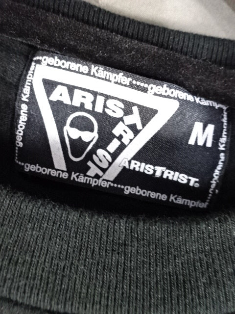 ARISTRIST AT× Girls & Panzer Collaboration Long Sleeve T-Shirt (1) (Black)
