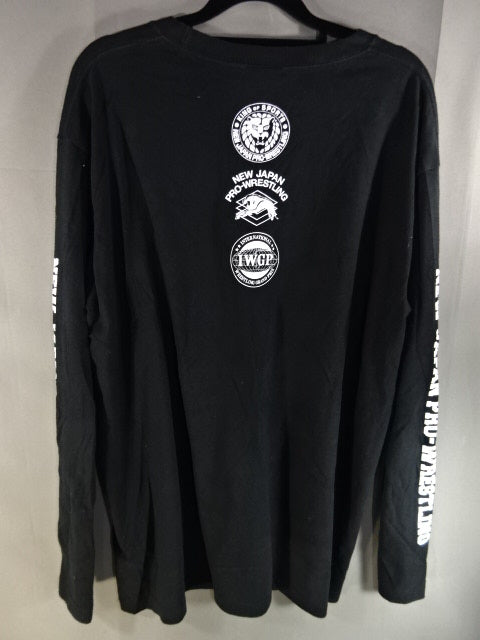 ライオンマーク ロングスリーブTシャツ①(ブラック)