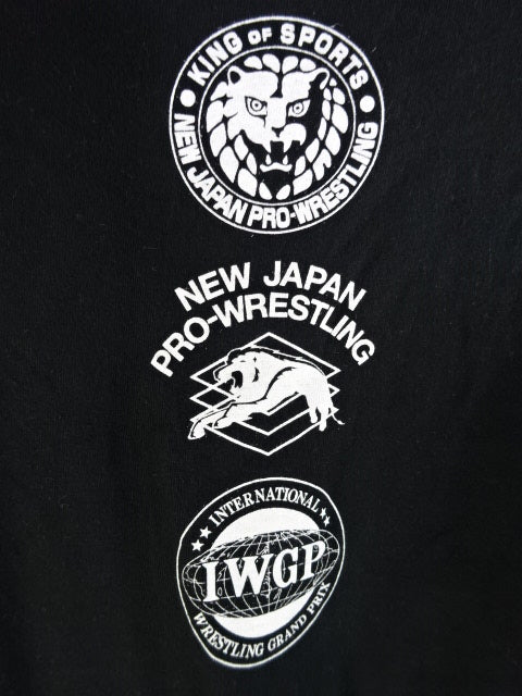 ライオンマーク ロングスリーブTシャツ①(ブラック)
