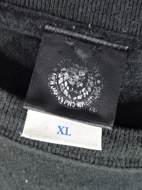 ライオンマーク ロングスリーブTシャツ①(ブラック)