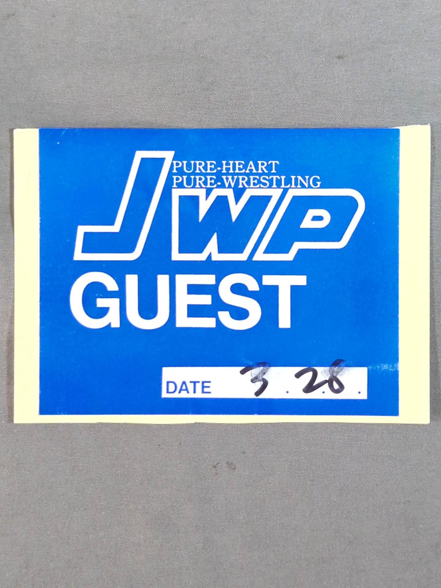 JWP【GUEST】パスカード(03月26日)