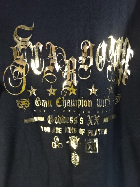 Stardom × Guts Dynamite Cabaret T-Shirt (2) (Black)