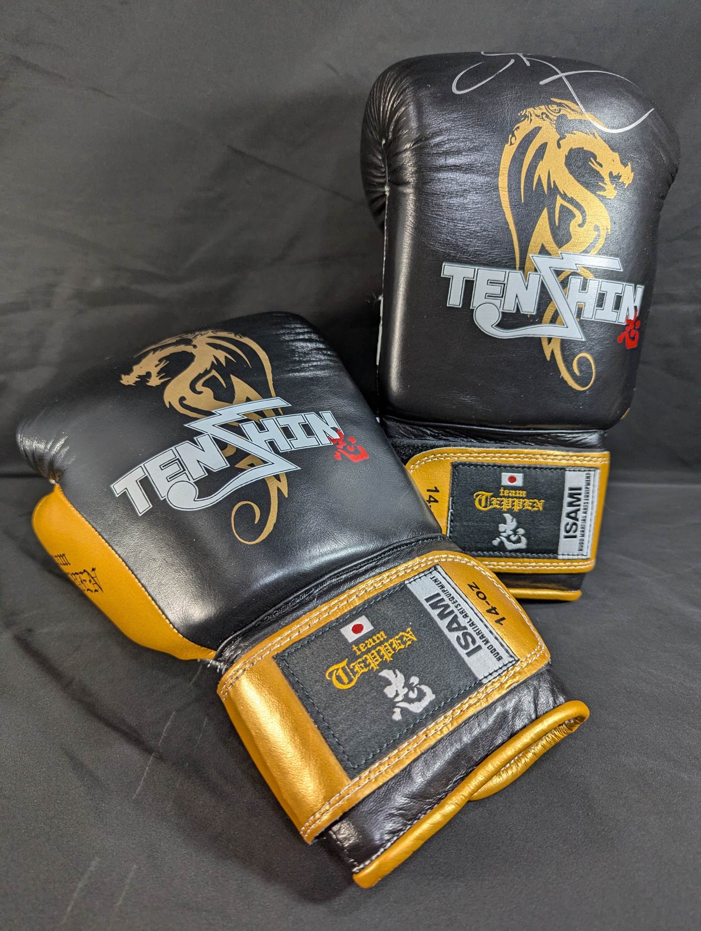 【Tenshin Nasukawa hand signed autograph 】ISAMI Tenshin Gloves