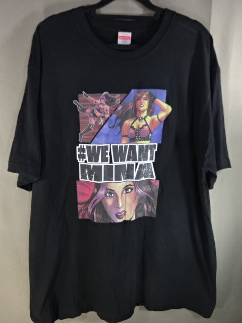 白川未奈 #WE WANT MINA Tシャツ