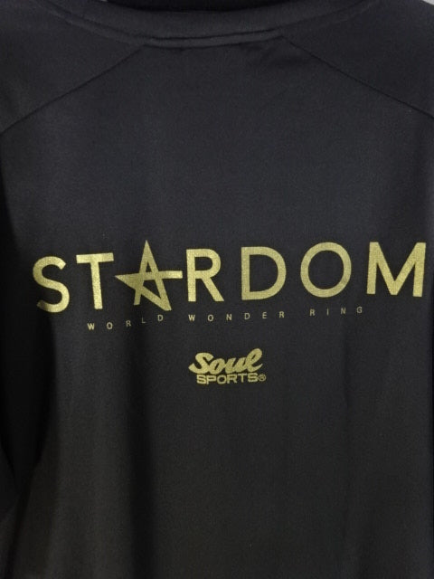 Stardom × SOUL SPORTS Dry T-Shirt (2023/Black)