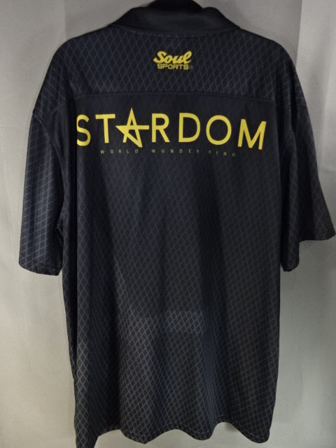 Stardom × SOUL SPORTS Polo Shirt (1) (Black)