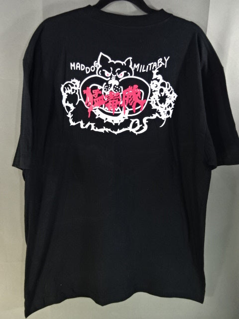 【シャーク土屋 直筆サイン入り】猛毒隊 Tシャツ①(ブラック)