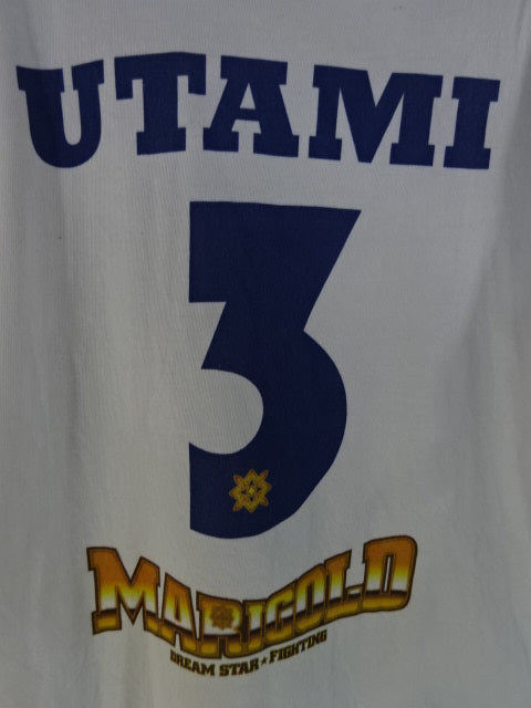 Utami Hayashishita #3 Marigold Numbered T-Shirt (White)