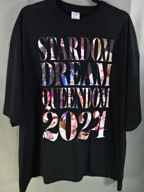 STARDOM DREAM QUEENDOM 2024Tシャツ