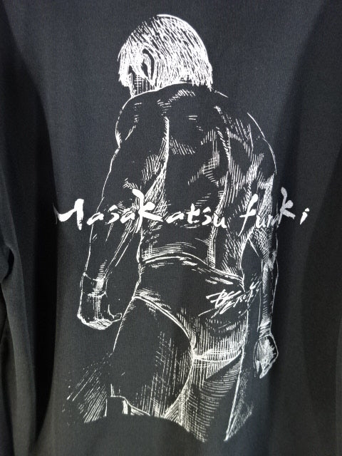 【直筆サイン入り】船木誠勝 SAMURAI ドライTシャツ②(ブラック)
