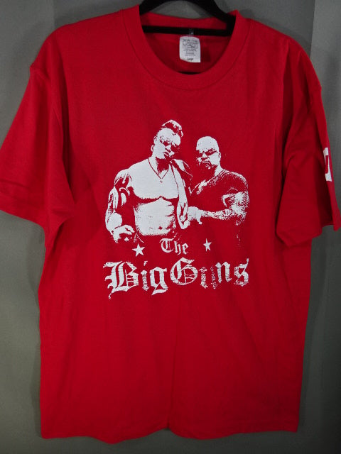 【直筆Wサイン入り】ザ・ビッグガンズ(ボディガー&ゼウス) ピクチャーTシャツ
