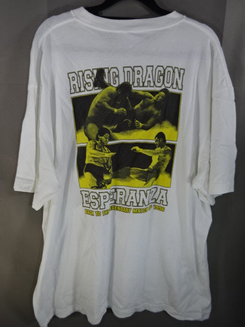 天龍源一郎vs高田延彦 トークバトル開催記念 Tシャツ①(ホワイト)