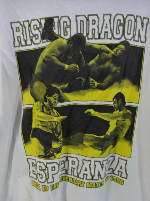 天龍源一郎vs高田延彦 トークバトル開催記念 Tシャツ①(ホワイト)