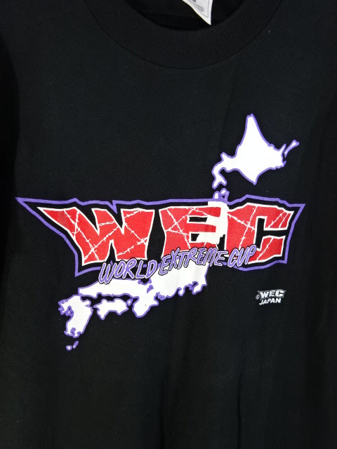 WEC ロゴ Tシャツ①(ブラック)