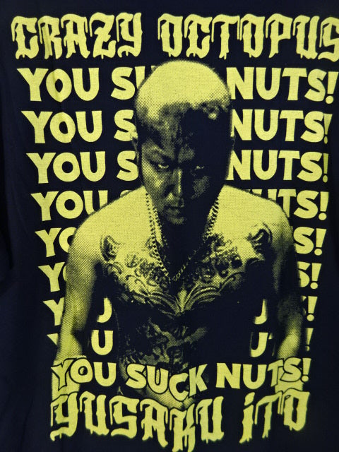 伊東優作 CRAZY OCTOPUS Tシャツ