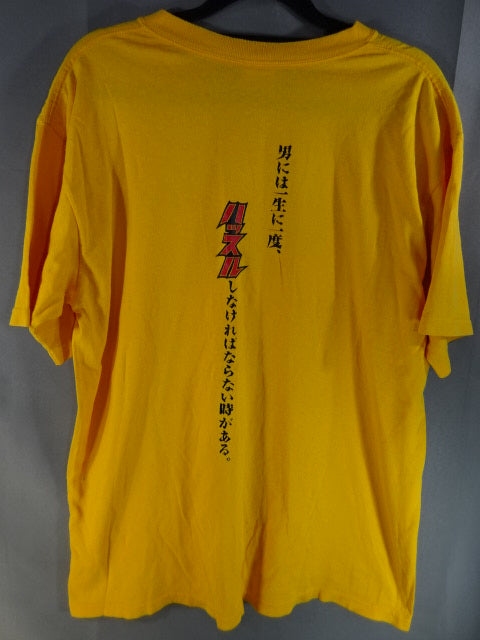 ハッスル ロゴ Tシャツ①(オレンジ)