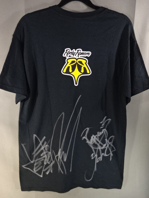 【直筆サイン入り】ロッキー・ロメロ BLACK SOUL Tシャツ
