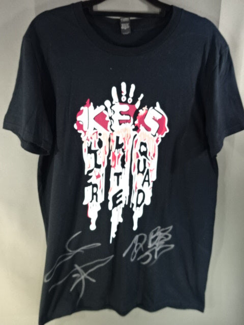 【直筆Wサイン入り】 KILLER ELITE SQUAD Tシャツ②(ブラック)