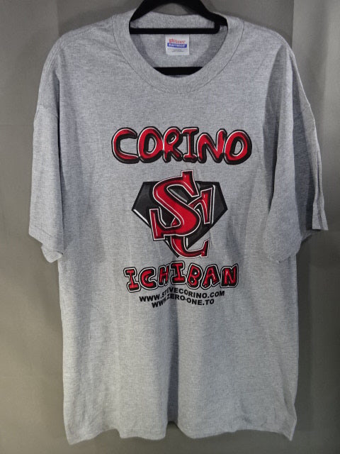 【直筆サイン入り】スティーブ・コリノ CORINO ICHIBAN  Tシャツ