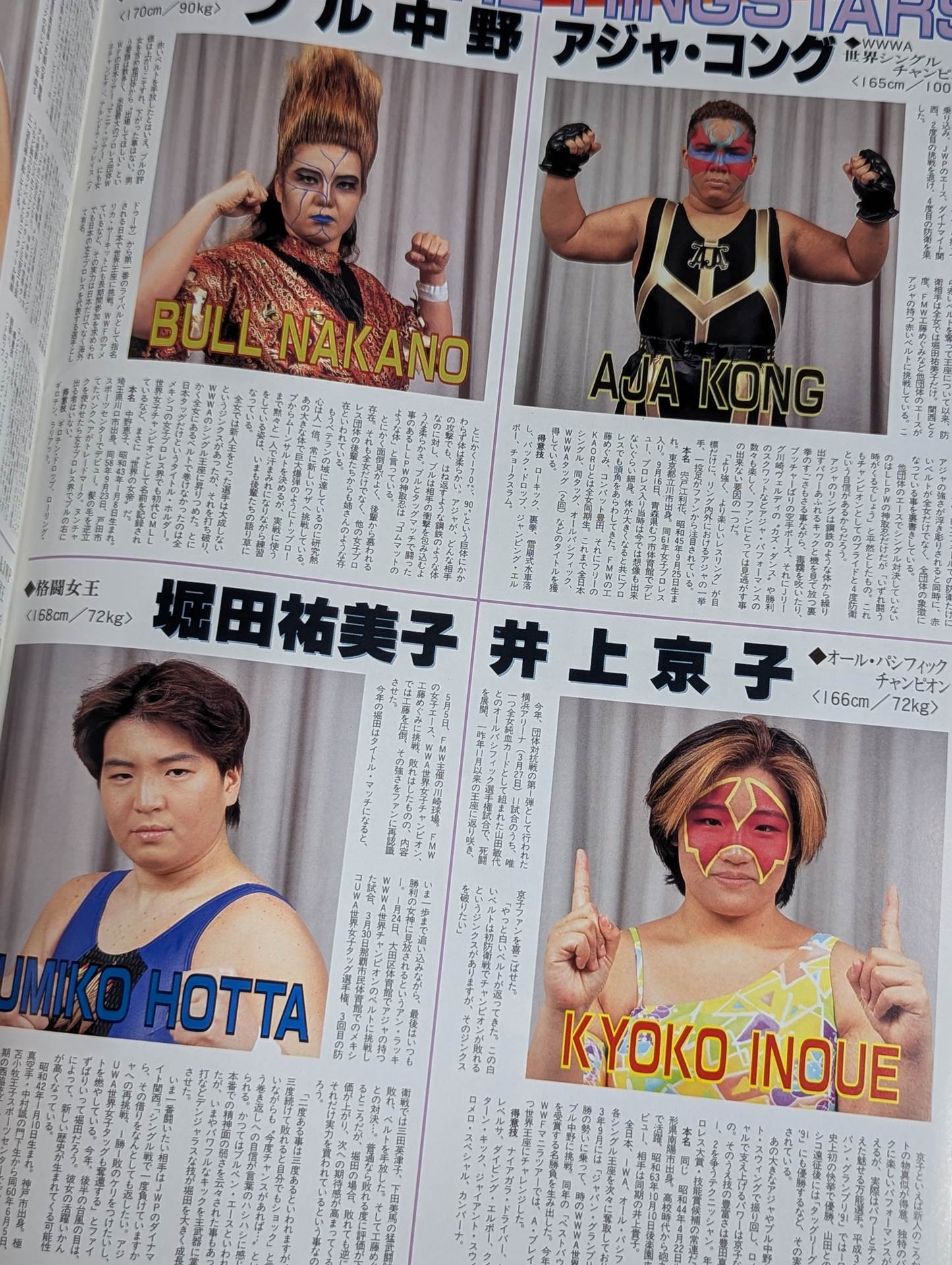 リングスターPROGRAM / 1994 SUMMER SPECIAL