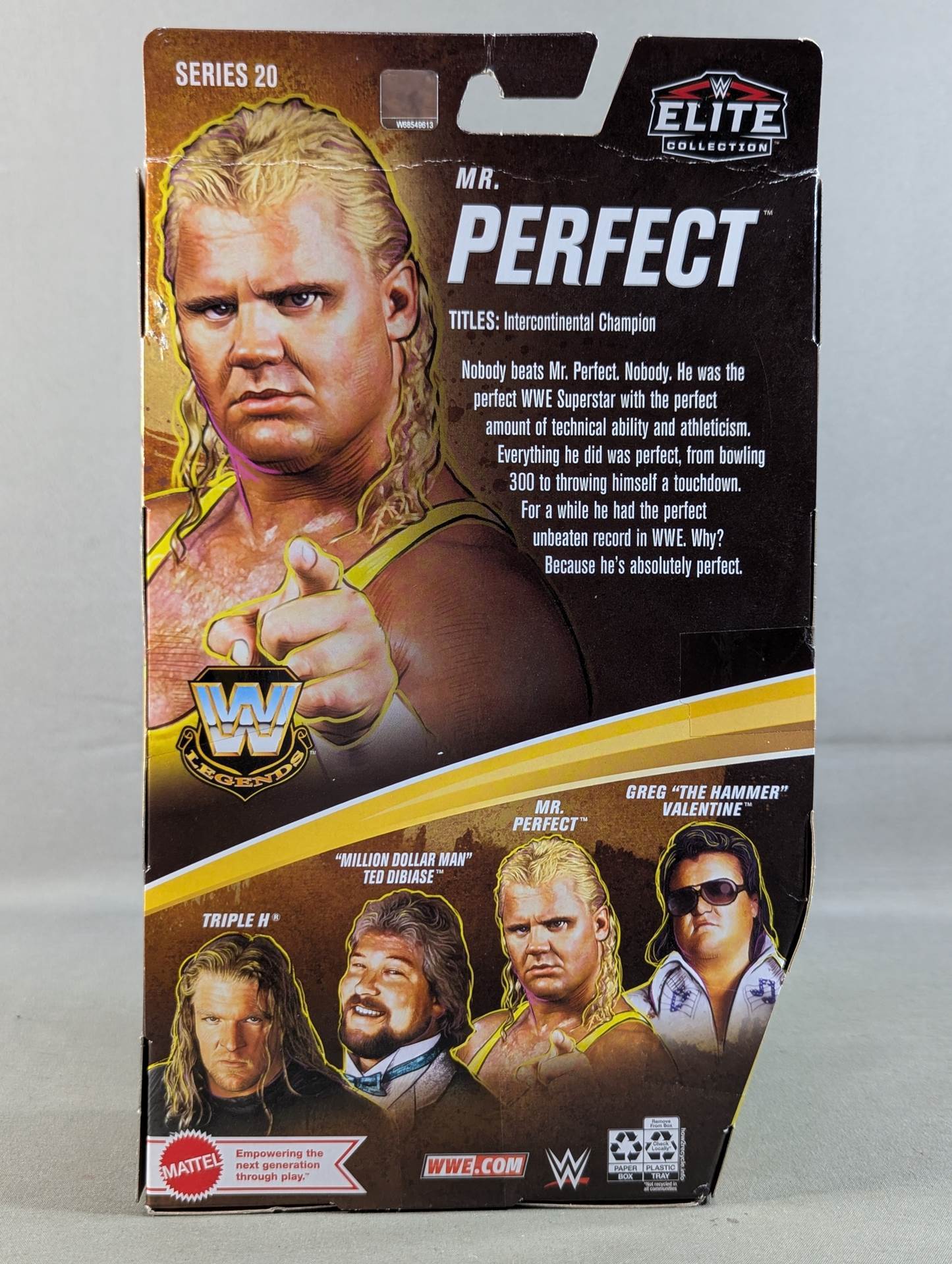 Mr. Perfect (Yellow Singlet)