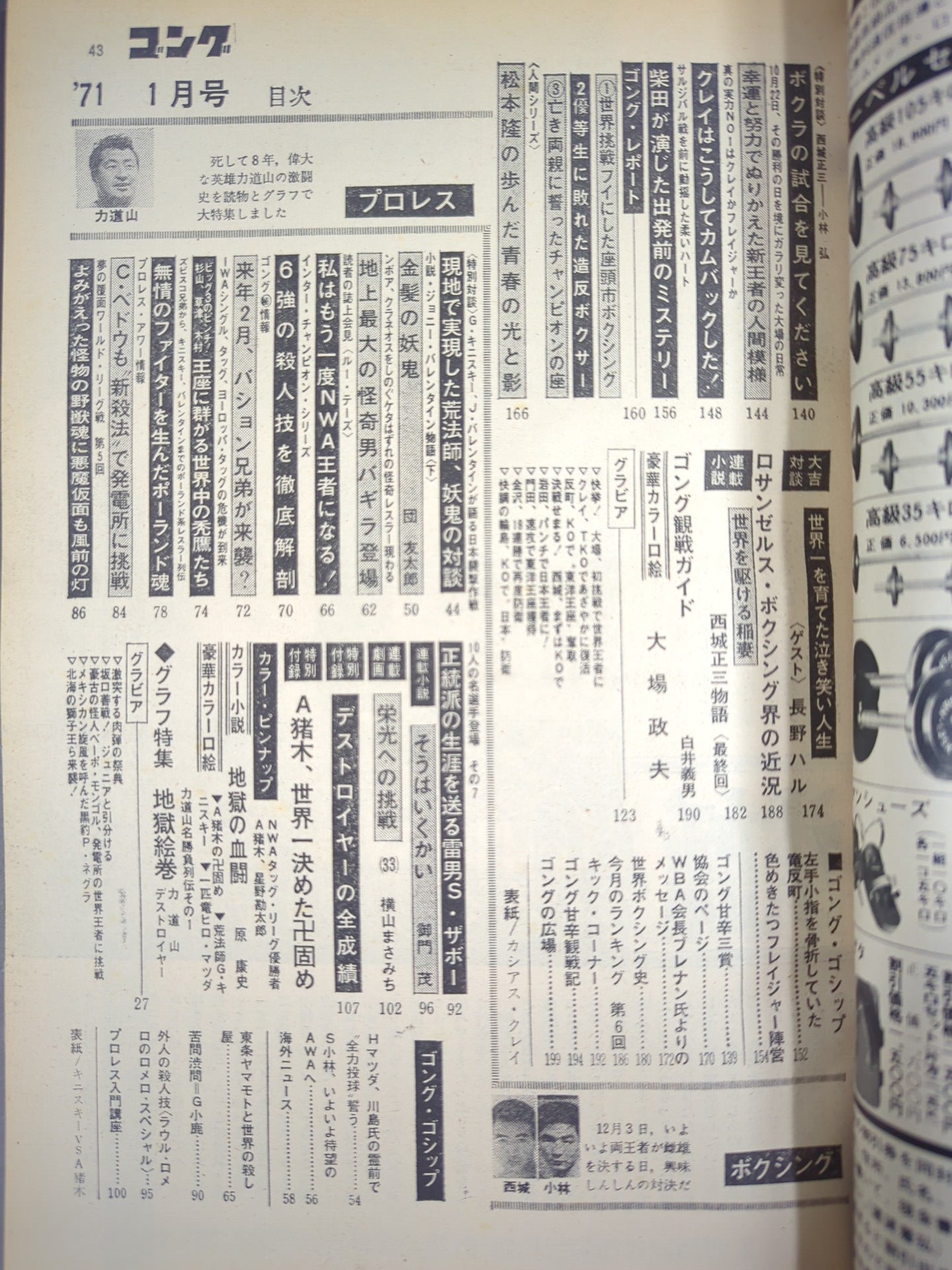 月刊ゴングVol.4 No.1